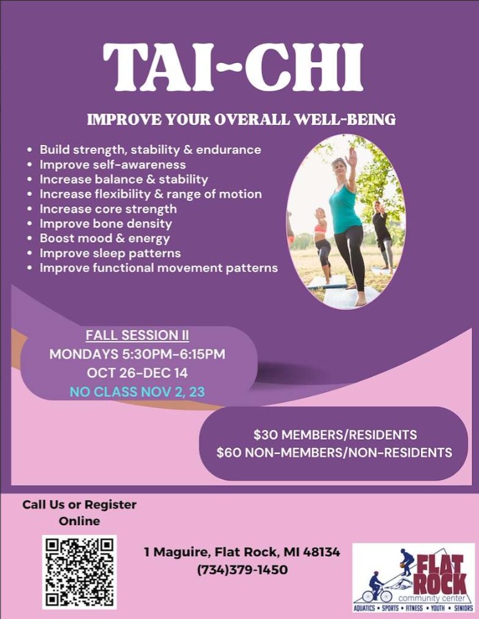 Tai Chi Fall Session II 2026
